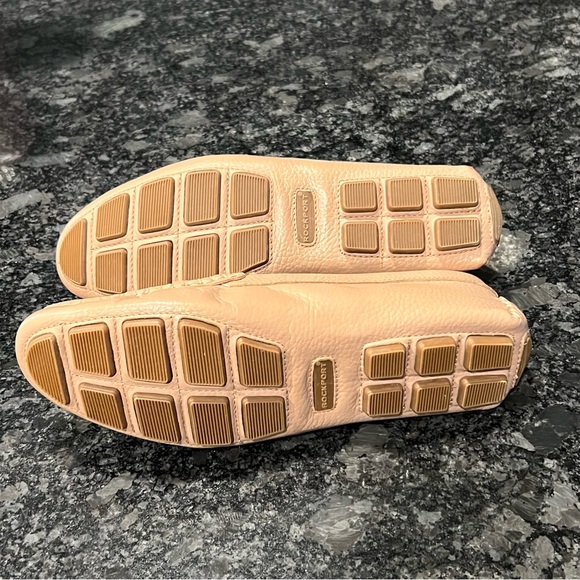 Rockport Bayview Ring Loafer Car Shoe Like New Tan/Nude/Pink 6.5 Leather Trutech - Picture 3 of 3